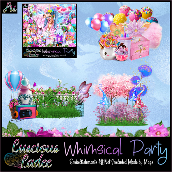 Whimsical Party Embellishments - Click Image to Close