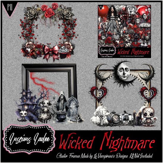 Wicked Nightmare Cluster Frames - Click Image to Close