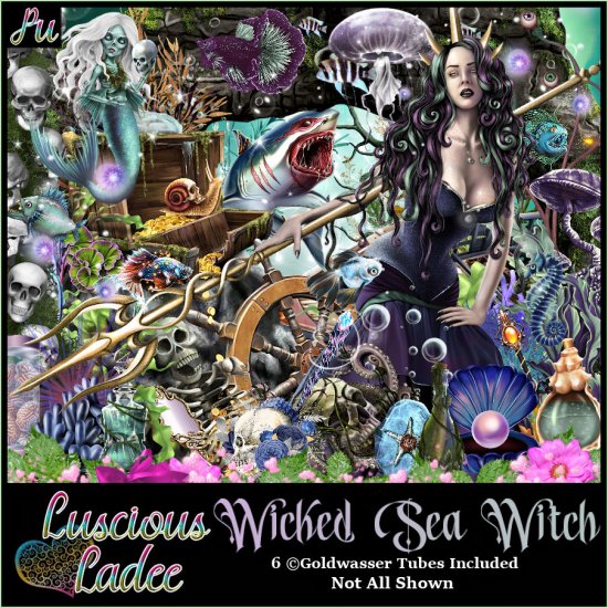 Wicked Sea Witch - Click Image to Close