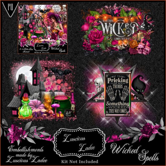 Wicked Spells Embellishments - Click Image to Close