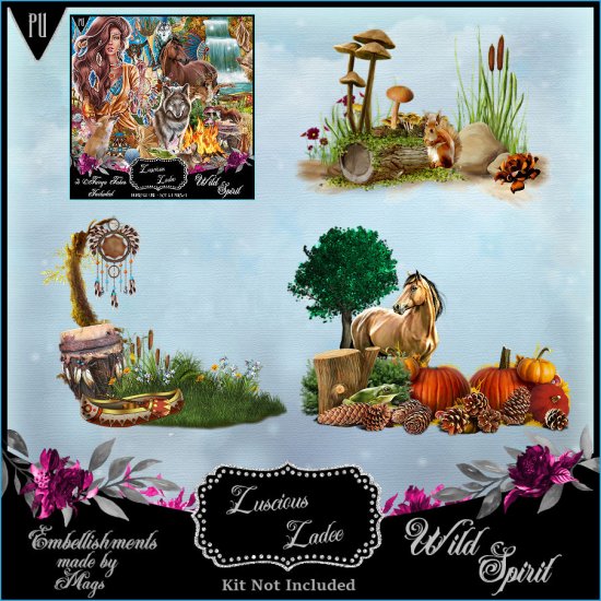 Wild Spirit Embellishments - Click Image to Close