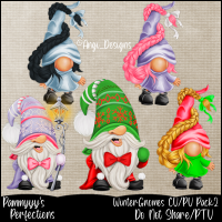 Winter Gnomes CU Pack2
