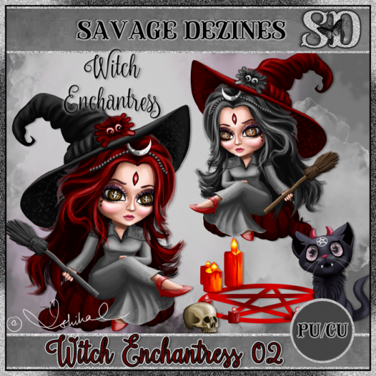 Witch Enchantress 02 CU - Click Image to Close