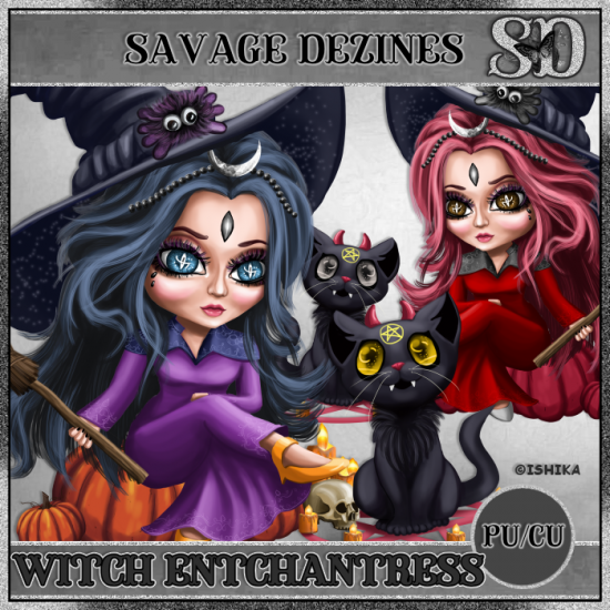 Witch Enchantress 01 CU - Click Image to Close
