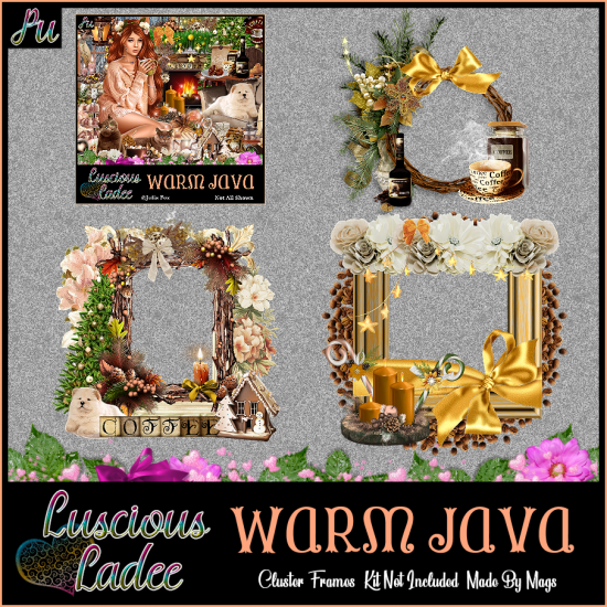 Warm Java Cluster Frames - Click Image to Close