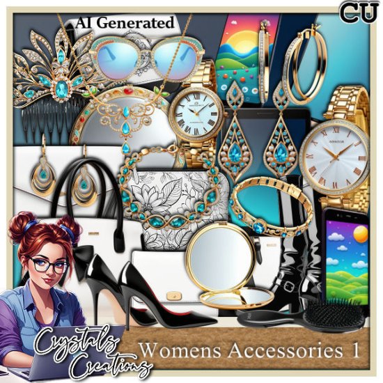 Women Accessories CU Pack 1 - Click Image to Close