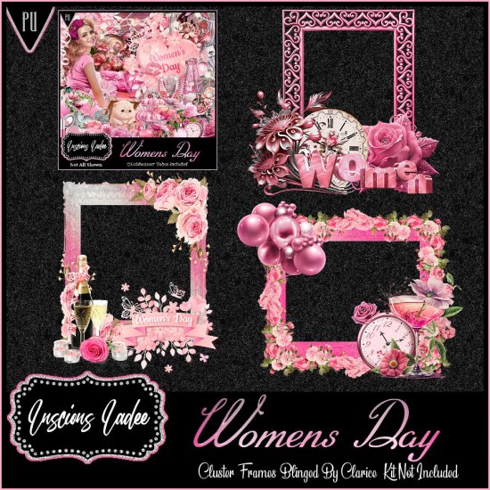 Womens Day Cluster Frames - Click Image to Close