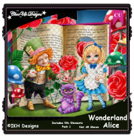 Wonderland Alice Elements CU/PU Pack