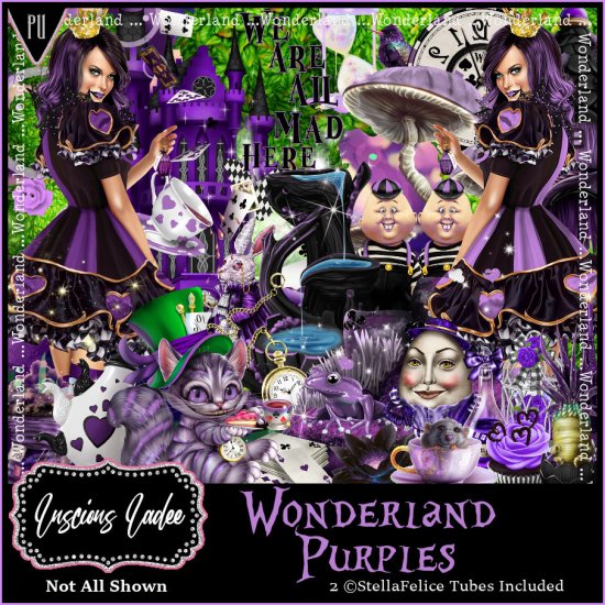 Wonderland Purples - Click Image to Close