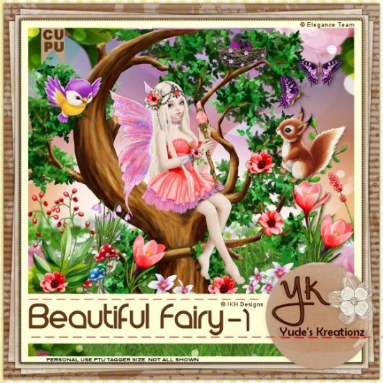 Beautiful Fairy CU - PU - Click Image to Close