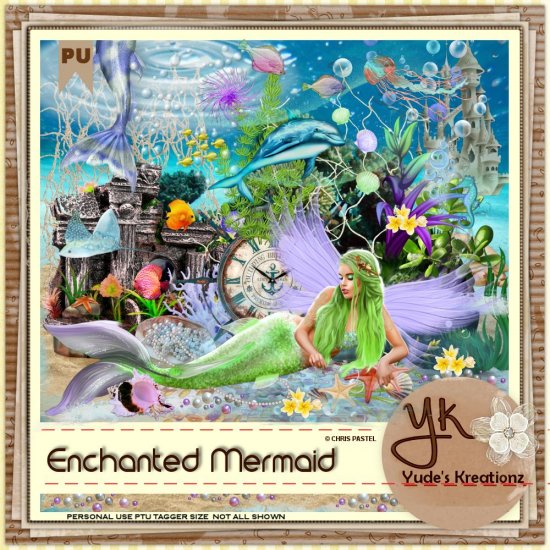 Enchanted Mermaid - Click Image to Close