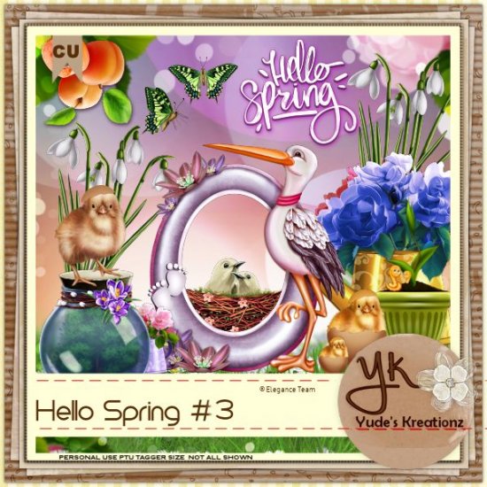 Hello Spring 3 CU- PU - Click Image to Close