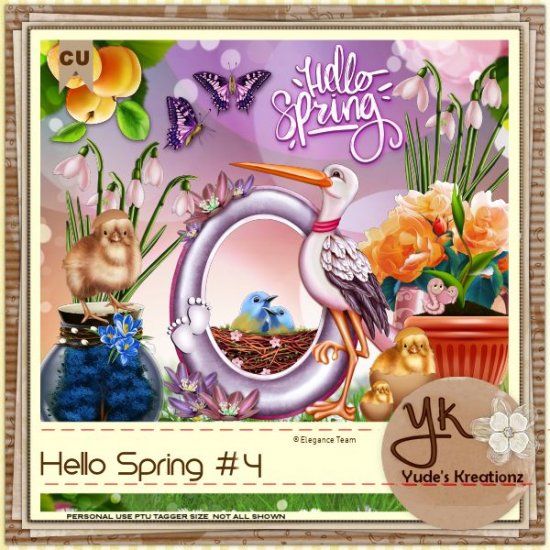 Hello Spring 4 CU- PU - Click Image to Close