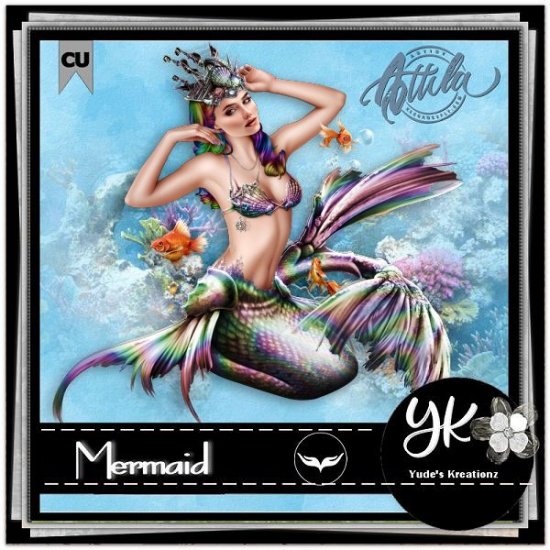 Mermaid CU/PU - Click Image to Close