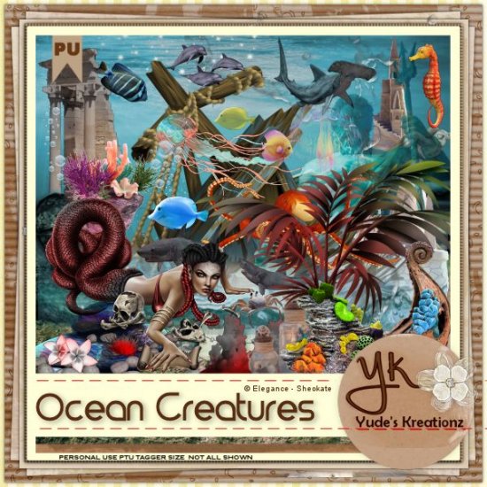 Ocean Creatures - Click Image to Close