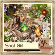Snail Girl PU