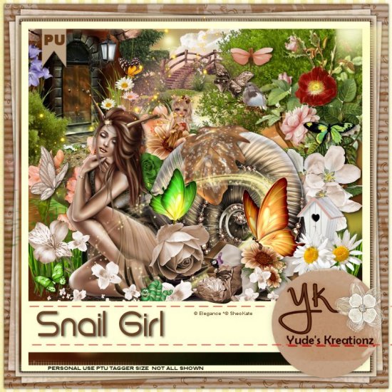 Snail Girl PU - Click Image to Close