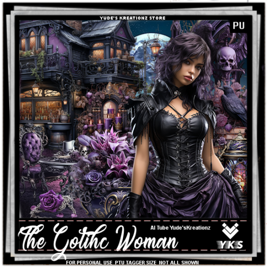 The Gothic Woman - Click Image to Close