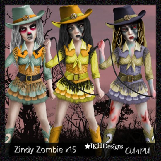 Zindy Zombie - Click Image to Close