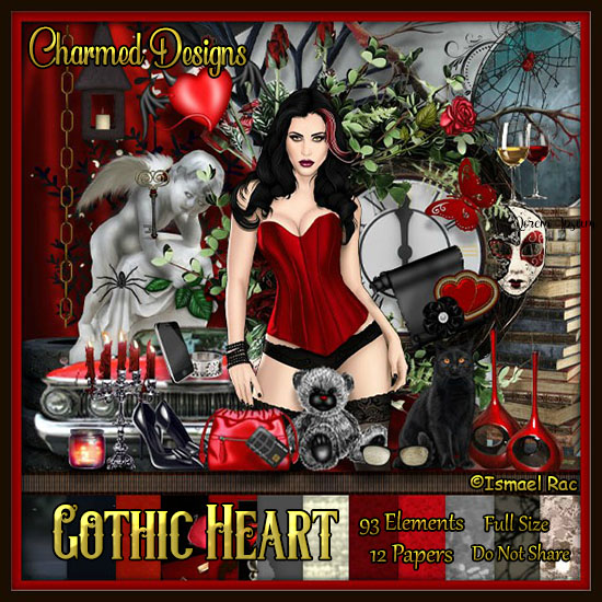 Gothic Heart - Click Image to Close