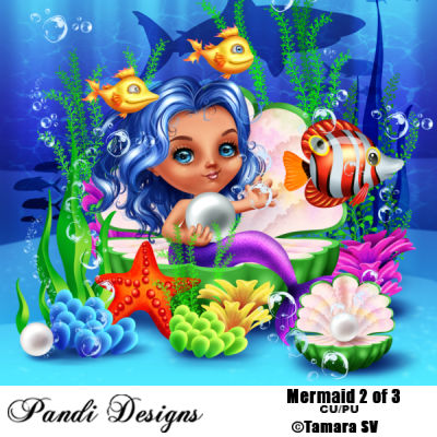 Mermaid 2 in a series of 3