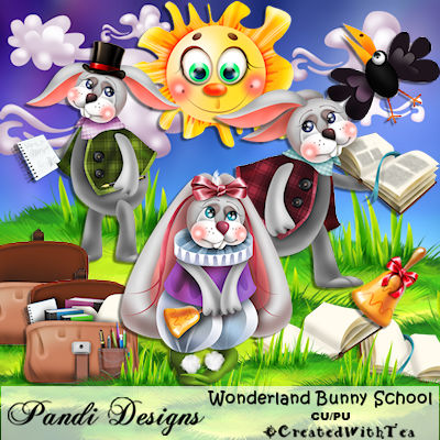 WONDERLAND BUNNY SCHOOL - Click Image to Close