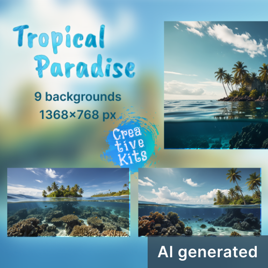 Tropical paradise - Click Image to Close