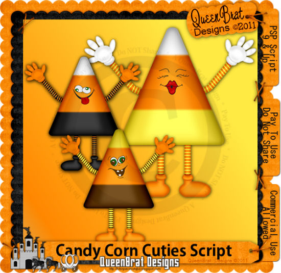 Candy Corn Cuties Script - Click Image to Close