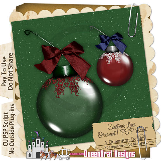 Christmas Lace Ornament 1 - Click Image to Close