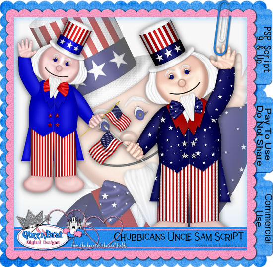 Chubbican Uncle Sam Script - Click Image to Close