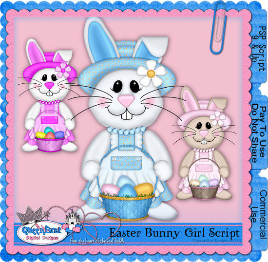 Easter Bunny Girl Script - Click Image to Close