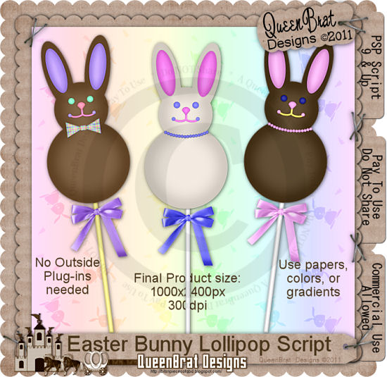 Easter Bunny Lollipop Script - Click Image to Close