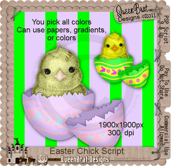 Easter Chick Script - Click Image to Close