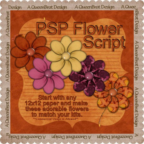 Flower Script 1 - Click Image to Close