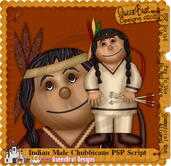 Chubbican Male Indian Script - Click Image to Close