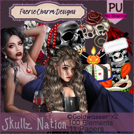 Skullz Nation - PU - Click Image to Close